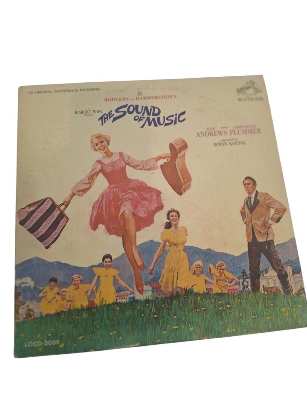 Sound of Music Vinyl LP 1965 RCA Victor Mono LOCD-2005 Julie Andrews Booklet